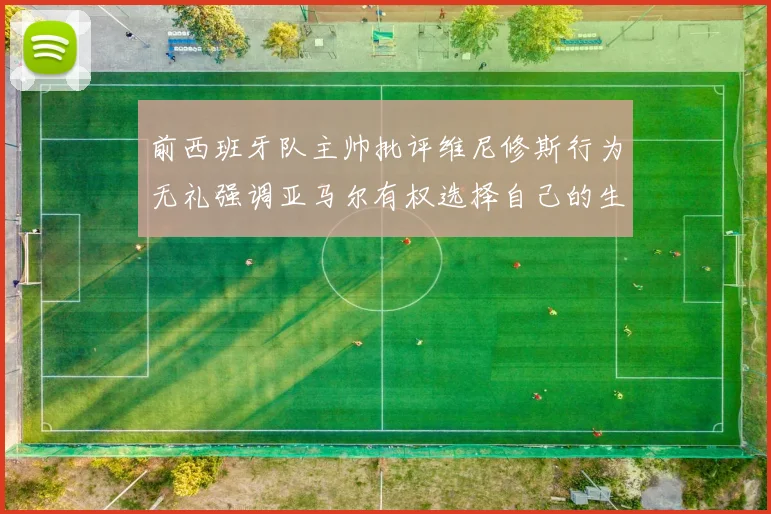 前西班牙队主帅批评维尼修斯行为无礼强调亚马尔有权选择自己的生活方式